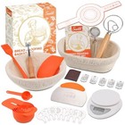 30-pcs Sourdough Bread Baking Supplies - Sourdough Starter Kit   Including 9 