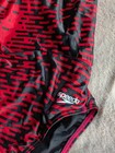 Speedo One Piece Swimsuit Womens 8 34 Black Red Swim Suit