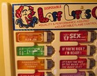 Laff Lites Risque Party Cigarette Lighter Store Display Of 24  Clown Logo