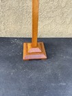Vintage Large Solid Oak Hat Stand Antique Store Display