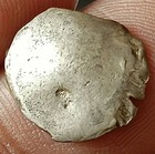  g4    india   ancient Gandhara Janapada Authentic 600 B c Silver Punch Mark Coin 