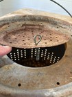 Vintage Woodstream Galvanized Metal Minnow Bucket W  Handle Live Bait