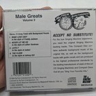 Karaoke Kompact Disc Graphics Sing The Hits Of Male Greats Vol 3 Cd   G 