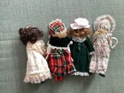 Set Of 4 Antique Vintage Collectible Dolls  lot 5 