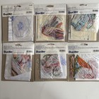 Bucilla Silk Ribbon Embroidery Kits Lot Of 4 Sachets   2 Potpourri       s Vtg 90   s