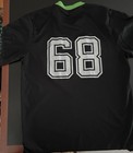 Adidas Seattle Sounders Fc Mls Soccer Jersey Black green Xbox Sponsor  68 Xl