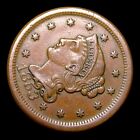 1853 Braided Hair Large Cent Penny   ---- Nice Coin ----  808v