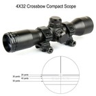 4x32 Crossbow Compact Scope With 5 Line Reticle