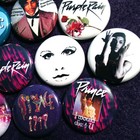 17 Prince 1  Buttons - Free Shipping  - Purple Rain Madonna Michael Jackson
