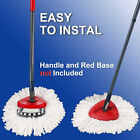 4pc Replacement Microfiber Mop Head Easy Clean Wring Refill For O-cedar Spin Mop