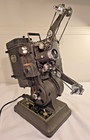 Vintage Ampro Precision 16mm Projector Kit Case Reel Lens Manual Working