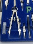 Vintage Sears Tower Drafting Tool Set With Case Made In Germany Incomplete
