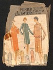 Vintage 1920s Two Piece Dress Mccall Sewing Pattern 5550 Bust 35 5 Complete