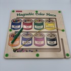 Lakeshore Learning Magnetic Board Bead Puzzle Maze Counting Colors