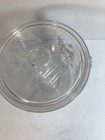 Vintage 1980   s Acrylic Ice Bucket W  Insert Lid And Tongs    Flowers   Butterflies