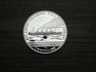 Rare Westminister Rms Titanic 2012  5 Silver Proof Coin With Real Coal Insert