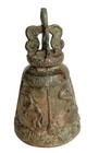 Bronze Temple Bell Elephant Buddhist Antique Buddha Brass Clapper Feng Shui 5 