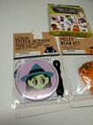 Halloween Craft Lot Witch Pumpkin Cat Heat Fuse Melty Beads Art Kit Stitch Game