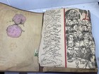 Vintage Scrapbook Filled With Vintage Greeting Cards