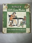 Vintage Singer Toy Sewing Machine Model 20 Sewhandy W  Original Box Child   s Hand