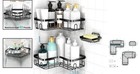 Self-adhesive Corner Shower Caddy - Maximize Storage With Rust-resistant Shelves