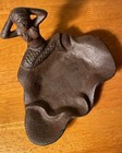 Mermaid Soap Dish Jewelry Trinket Holder Cast Iron Nautical Beach Bathroom Decor