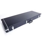 Black Hard-shell Locking Electric Guitar Case For Strat  Tele Style Guitars