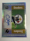Chris Boswell Panini Donruss Optic  Steelers Prizm Autograph Hm-cb Auto          