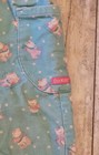 Nastalgic Vtg Oshkosh B    Gosh Kids 18 Months Corduroy With Teddy Bears Lt Blue