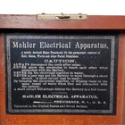 Antique Early 1900 s Mahler Electrical Apparatus Medical Quack Device 