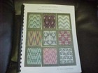 930 940 Knitting Machines Primer-4th In Series Bargello Jacquard Workbook