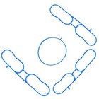 Ms19232 Intake Manifold Gasket Set 4 2l Vortec 4200 -fits Trailblazer 02