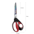 Livingo Industrial Scissors Heavy Duty  9  Professional Multipurpose Red