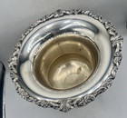 Vtg Sheridan Silver On Copper Champagne Ice Bucket - 9  Tall Grape Vine Handles