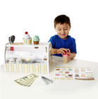 Melissa   Doug Wooden Scoop And Serve Ice Cream Counter With Play Food