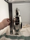 Pottery Barn Penguin Cocktail Martini Shaker Drink Mixer Art Deco Style Barware