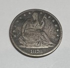 Us 1876 Half Dollar Love Token