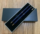 Cross Ladies Century Classic Matte Blue With Gold Trim  Ballpoint Pen Pencil Set