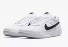 Nike Zoom Court Lite 3 White Black Tennis Shoe Dh0626-100 Men s Size