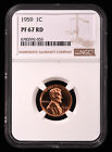 1959 Proof Lincoln Memorial Cent 1c Certified By Ngc Pf67 Rd
