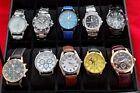 10 New Men s Watches Closeout Overstock Clearance Deal Men Watch Lot Iphone 24