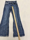 Miss Me Girls Bootcut Jeans Size 8 Medium Wash Distressed