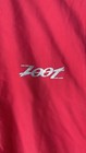Zoot Shirt Mens Medium Red Black Sleeveless Triathlon 1 4 Zip Cycling Jersey