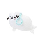 Gund Pusheen Pusheenimal Seal Plush Stuffed Animal Backpack Clip  White  5 