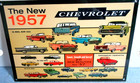 Vintage Chevrolet  new Beautiful 1957 Chevy s 12  Gas Oil Advertising Sign Metal