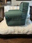 Pottery Barn Kids Regular Size Anywhere Chair   Cover Forest Green 25x20x22