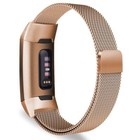 Milanese Loop Wrist Watch Band For Fitbit Charge 3   3se Stainless Steel Strap