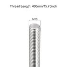 Fully Threaded Rod M10 X 400mm 1 5mm Thread Pitch 304 Stainless Steel Right H   