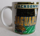 Jaguars Jacksonville Nfl Football Ceramic Coffee Cup Mug 90 s 3 3 4  Tall Nos