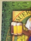 1998 St Pauli Girl German Beer Poster Some Girls Are Unforgettable Man Cave Vtg
